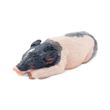 Toymany grey Piglet Sleeping toy figurine