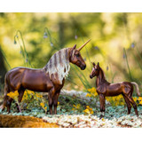 Breyer Traditional Cyrus & Solana Unicorn and Foal
