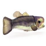 Folkmanis Largemouth Bass Finger Puppet back view