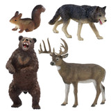 MiniZoo August Box Woodland Animals MiniZoo August Box Woodland Animals