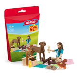 Schleich Pocket Set Picnic Playset with Lisa Schleich Pocket Set Picnic Playset with Lisa