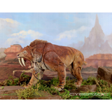 Creative Beast Studio Smilodon Populator Tan 1:12 Scale