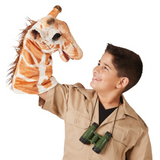 Folkmanis Giraffe Stage Puppet with person size