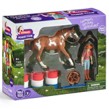 Schleich Hannah's Western Adventures playset packaging