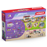 Schleich Lakeside Country House and Stable 2025 back of box