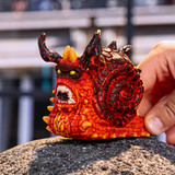 Schleich Lava Snail lifestyle size in hand