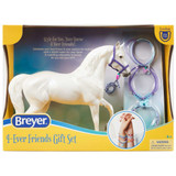 Breyer Freedom 4-Ever Friends Gift Set packaging purple Breyer Freedom 4-Ever Friends Gift Set packaging purple