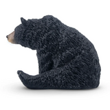 Toymany Black Bear Resting side view Toymany Black Bear Resting side view