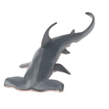 Toymany Scalloped Hammerhead Shark Small size toy figurine front view