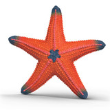 Schleich Starfish figurine Colour Changing orange