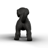 Schleich Black Labrador Retriever Puppy back view