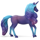 Schleich Galaxy Rainbow Unicorn Stallion side view 2