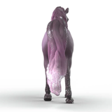 Schleich Galaxy Rainbow Unicorn Mare toy figurine back view