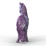 Schleich Unicorn Stallion Orchid back view