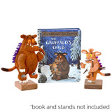 Tara Treasures Felt The Gruffalo's Child® Finger Puppets Set book and stands not included