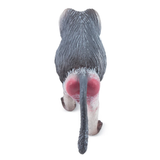 Toymany Hamadryas Baboon back view