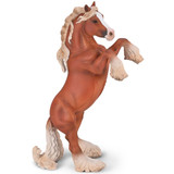 CollectA Gypsy Vanner Mare Rearing Chestnut Deluxe 1:12 Scale model horse