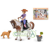 CollectA Girl Hobby Rider Emma with Animals & Accessories