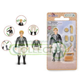 CollectA Girl Tournament Rider Leona with Accessories