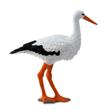Safari Ltd Stork figurine side view