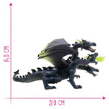Bullyland Arbaton Dark Dragon Norr size
