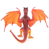 Papo Fire Dragon King back view