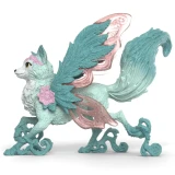 Schleich Magical Feathered Fox Bayala figurine side view