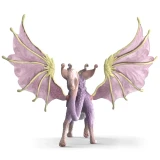 Schleich Winged Cat Dragon toy figurine back view