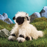 Folkmanis Valais Blacknose Sheep Puppet lifestyle