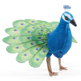 Folkmanis Mini Peacock Finger Puppet