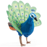 Folkmanis Mini Peacock Finger Puppet