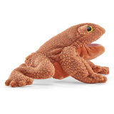 Folkmanis Toad Finger Puppet side view