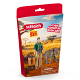 Schleich Pocket Set Researcher on Expedition packaging