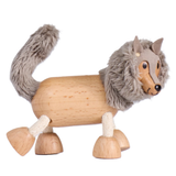 Anamalz Wolf toy side view