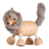 Anamalz Wolf toy side view 2