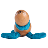 Anamalz Seal plush wooden toy head down