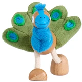 Anamalz Peacock wooden toy