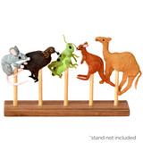 Tara Treasures Felt Australian Desert Animals Finger Puppets Set
stand not included
