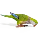 Toymany Monk Parakeet toy figurine pecking