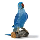 Toymany Blue Rose-ringed Parakeet toy figurine replica