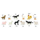 Safari Ltd mini Farm animal figurines