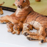 Papo Tigress Nursing Cubs lifestyle MiniZoo