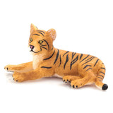 Mojo Tiger Cub lying down toy figurine 387009