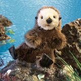 Folkmanis Sea Otter Baby Hand Puppet