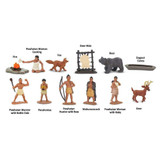 Safari Ltd Powhatan Native American toy figurines