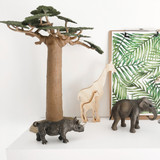 CollectA Baobab Tree with animals MiniZoo