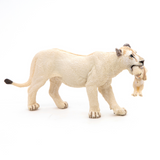 Papo White Lioness with Cub