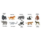 Safari Ltd Endangered Species Land animal figurines