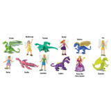 Safari Ltd Fairies & Dragons Super Toob figurines