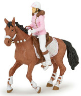 Papo Winter Riding Girl Horse